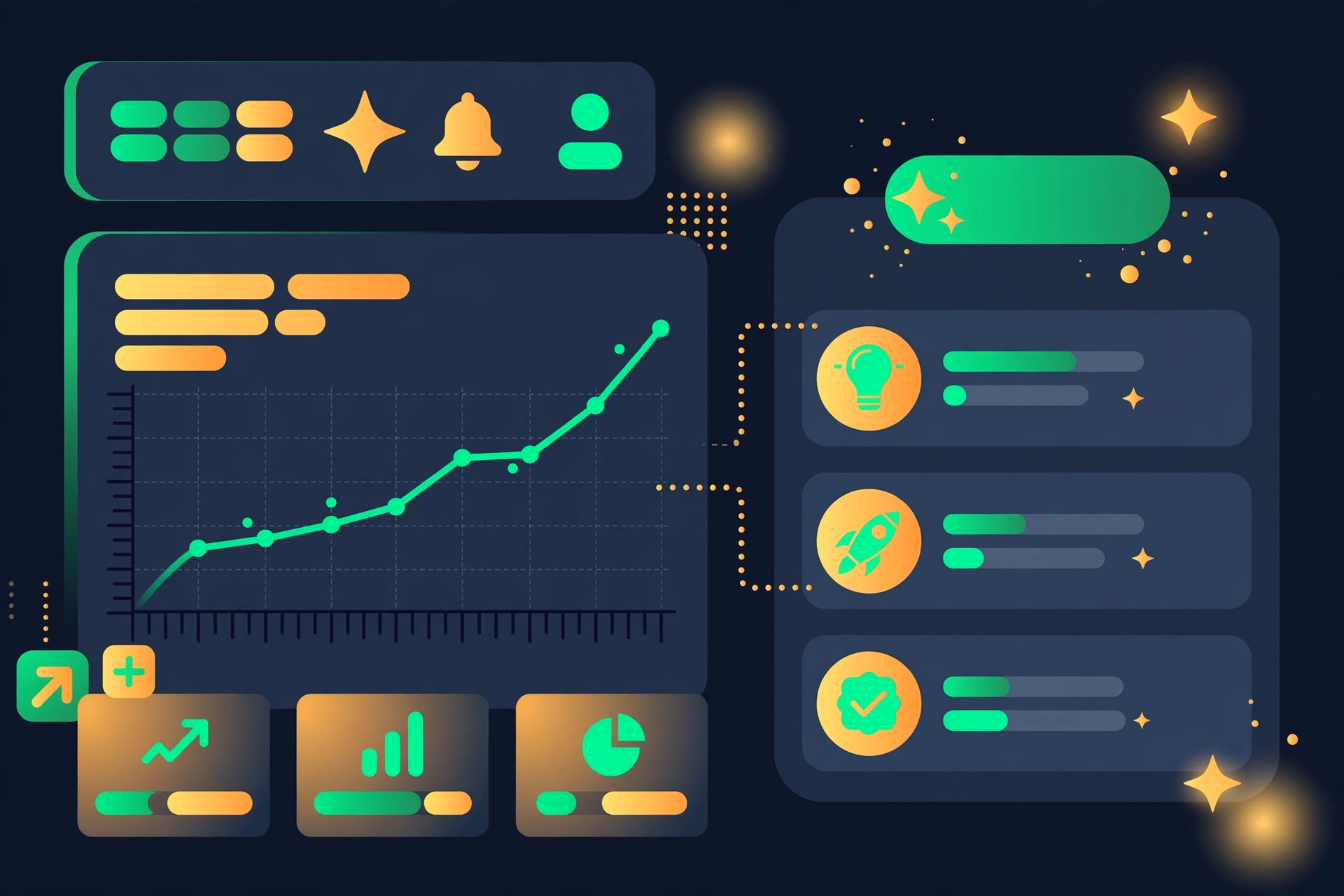 SERP monitoring dashboard tracking search features and competitor rich results over time