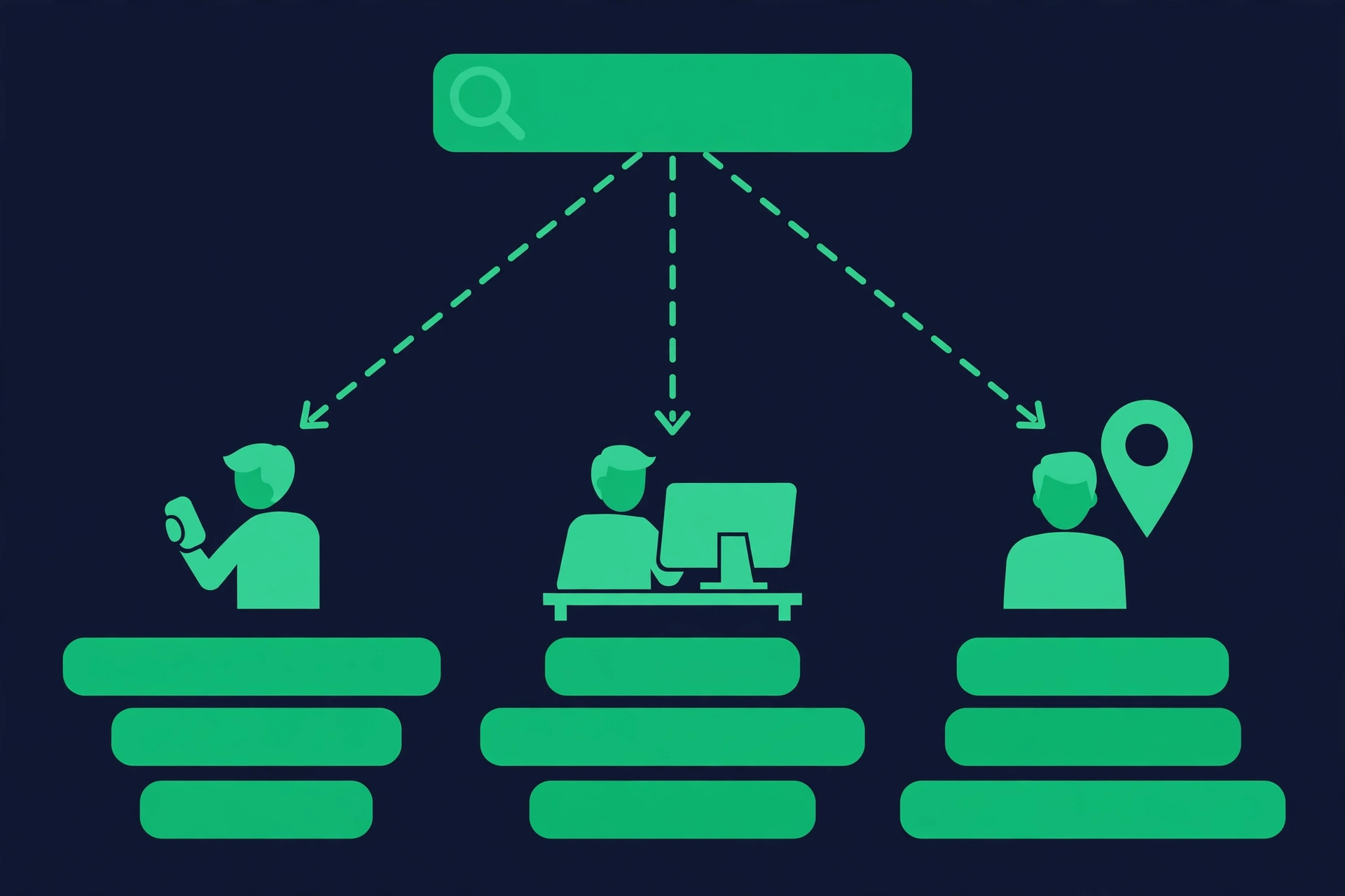 One search producing different result orders for different users