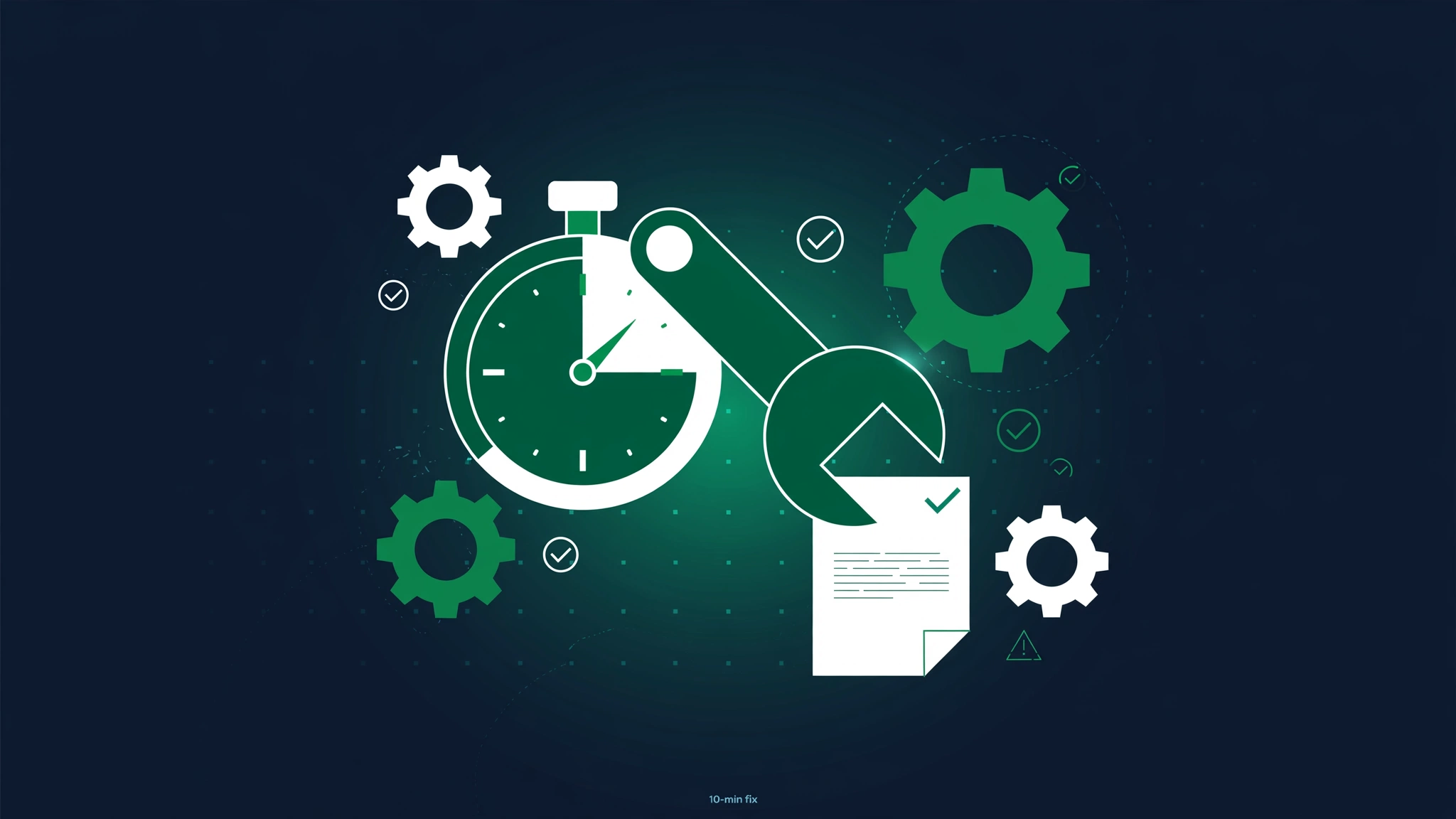 Checklist graphic for a 15-minute robots.txt audit workflow