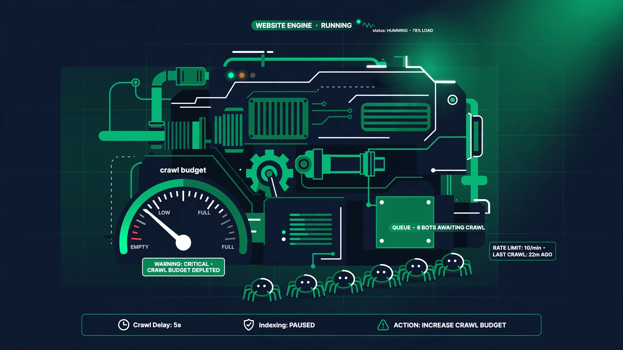 Calendar graphic marking a monthly robots.txt review routine