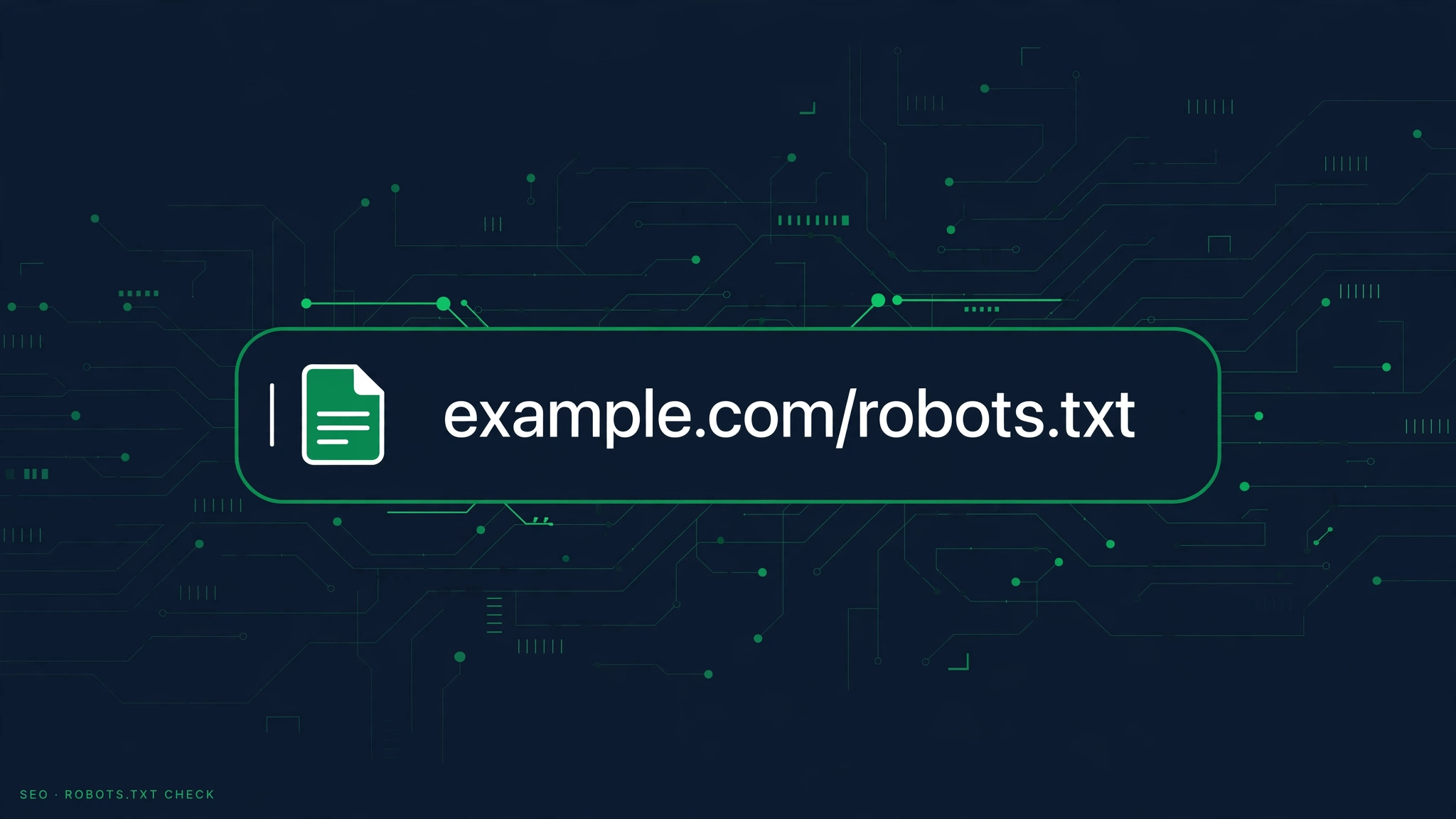Diagram showing robots.txt must live at the website root, with subfolders and subdomains marked as separate