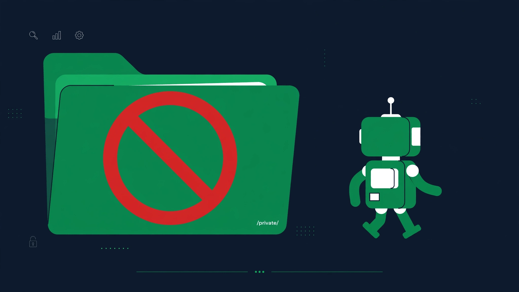Robots.txt Disallow examples blocking admin, login, search and cart paths