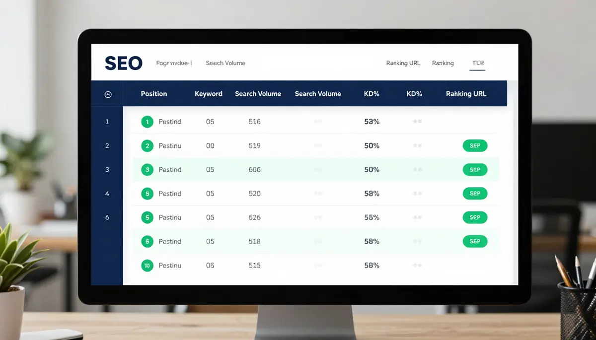 Illustrative results table for tracking positions after an intent fix